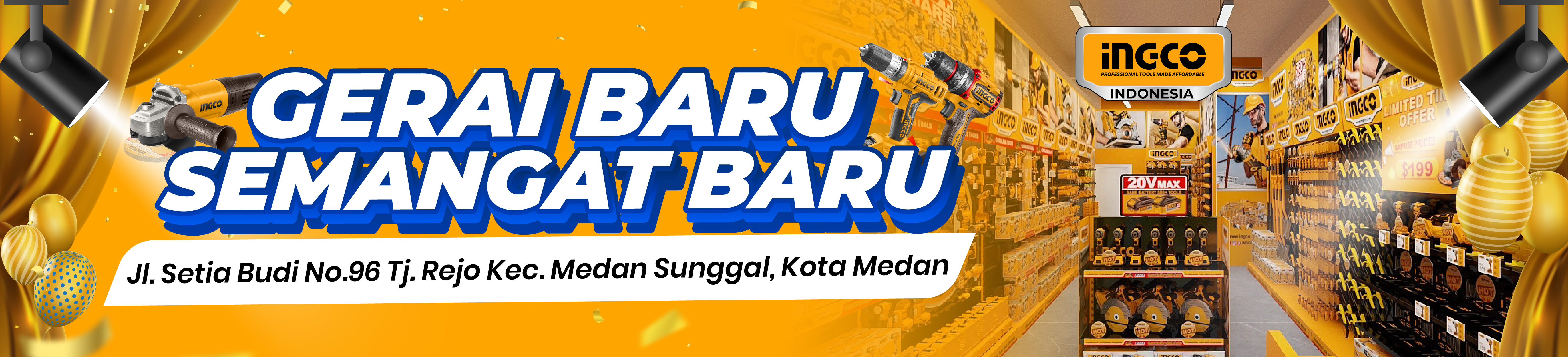 Grand Opening Ingco Setia Budi Medan