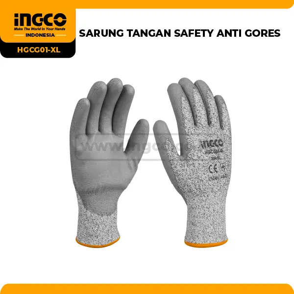 HGCG01-XL - SARUNG TANGAN SAFETY ANTI GORES