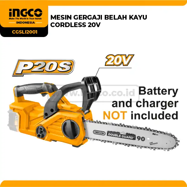 CGSLI2001 - MESIN GERGAJI BELAH KAYU 20V => CGSLI20128