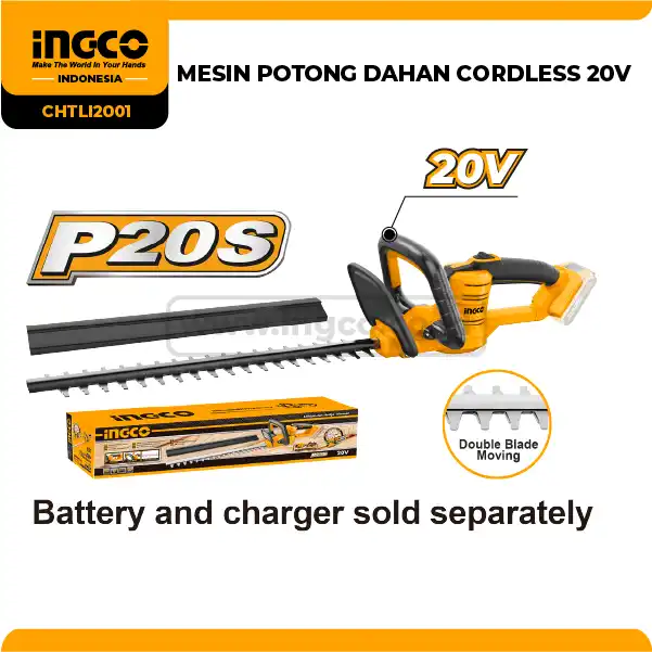 CHTLI2001 - MESIN PANGKAS DAHAN CORDLESS 20V => CHTLI20018 !