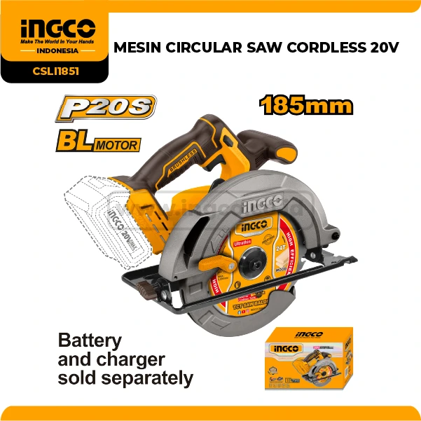 CSLI1851 - MESIN CIRCULAR SAW 
CORDLESS 20V