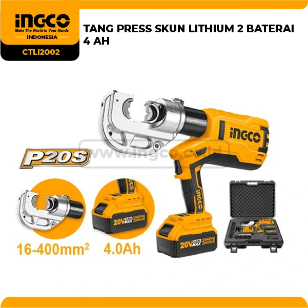 CTLI2002 - TANG PRESS SKUN LITHIUM 2 BATERAI 4 AH