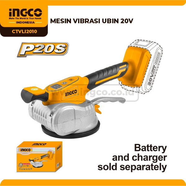 CTVLI2010 - MESIN VIBRASI UBIN 20V