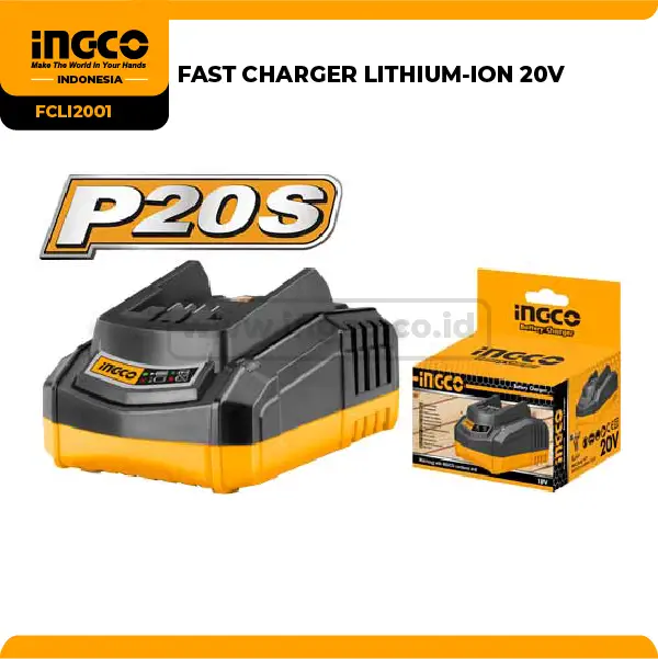 FCLI2001 - FAST CHARGER LITHIUM0ION 20V !