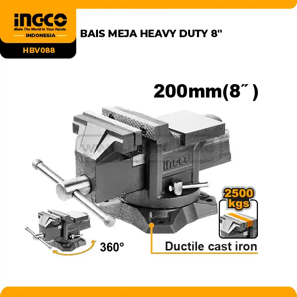 HBV088 - BAIS MEJA HEAVY DUTY 8''