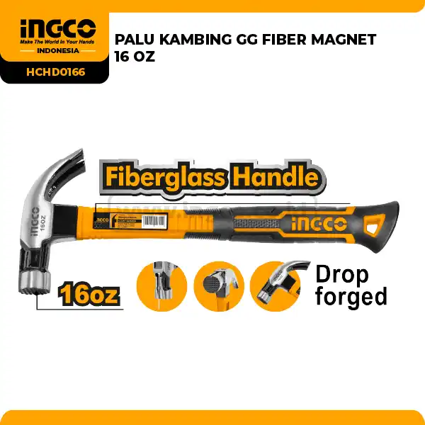 HCHD0166 - PALU KAMBING GG FIBER MAGNET 16 OZ