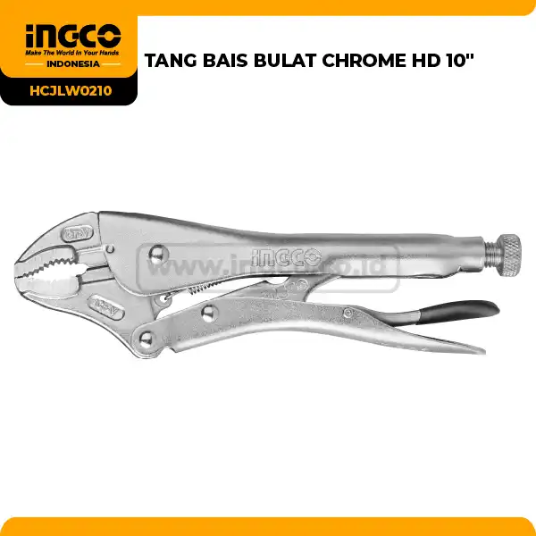 HCJLW0210 - TANG BAIS BULAT CHROME HD 10''