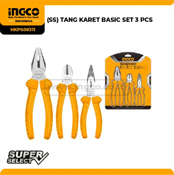 HKPS08311 - TANG KARET BASIC SET 3 PCS