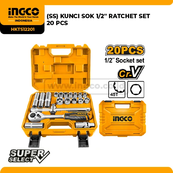 HKTS12201 - KUNCI SOK 1/2