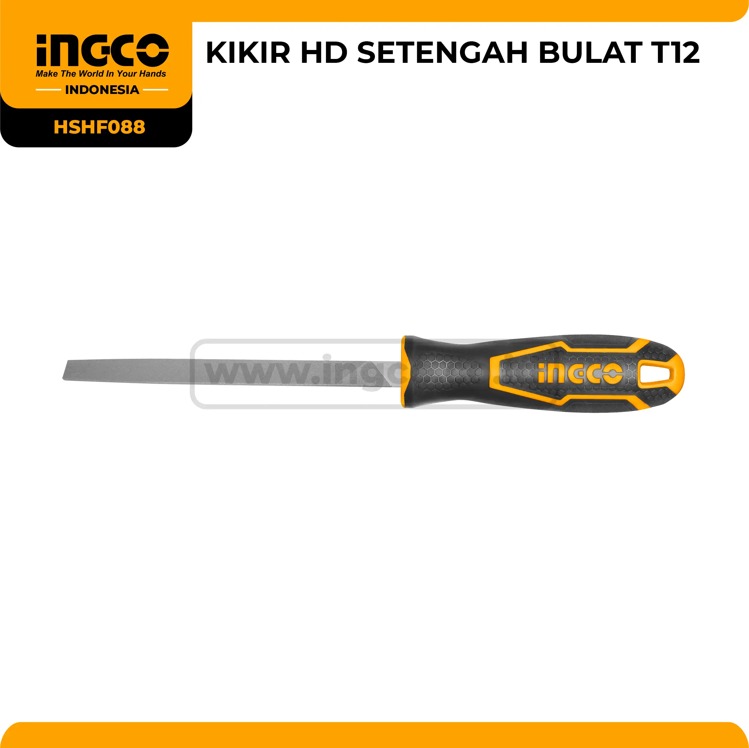 HSHF088 - KIKIR HD SETENGAH BULAT T12