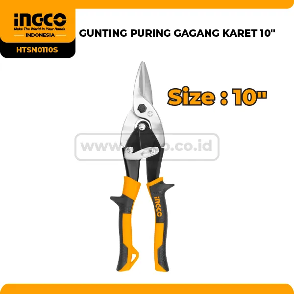 HTSN0110S - GUNTING PURING GAGANG KARET 10