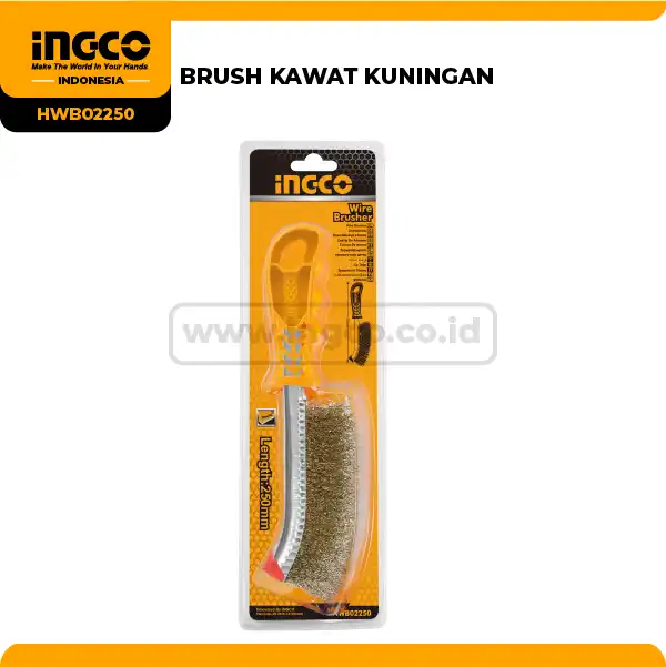 HWB02250 - BRUSH KAWAT KUNINGAN