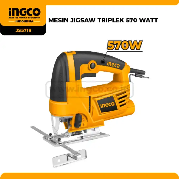 JS5718 - MESIN JIGSAW TRIPLEK 570 WATT => JS57028