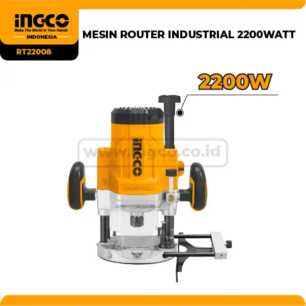 RT22008 - MESIN ROUTER INDUSTRIAL 2200WATT