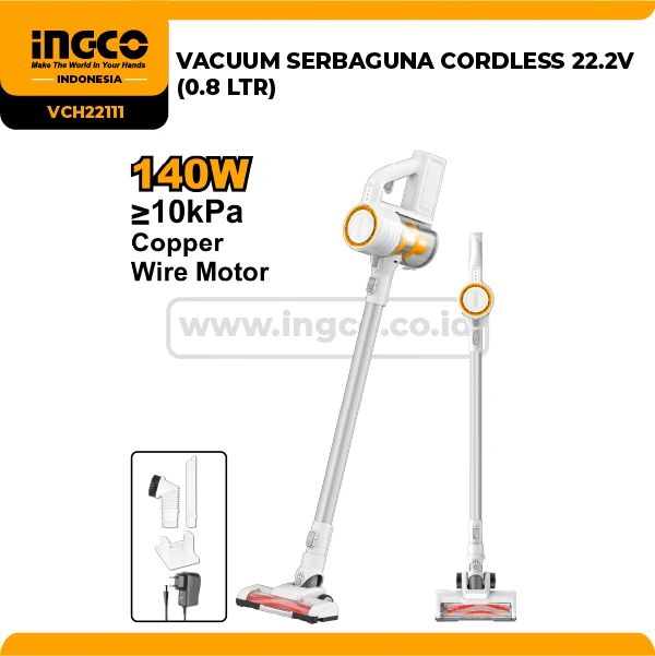 VCH22111 - VACUUM SERBAGUNA 
CORDLESS 22.2V (0.8 LTR)